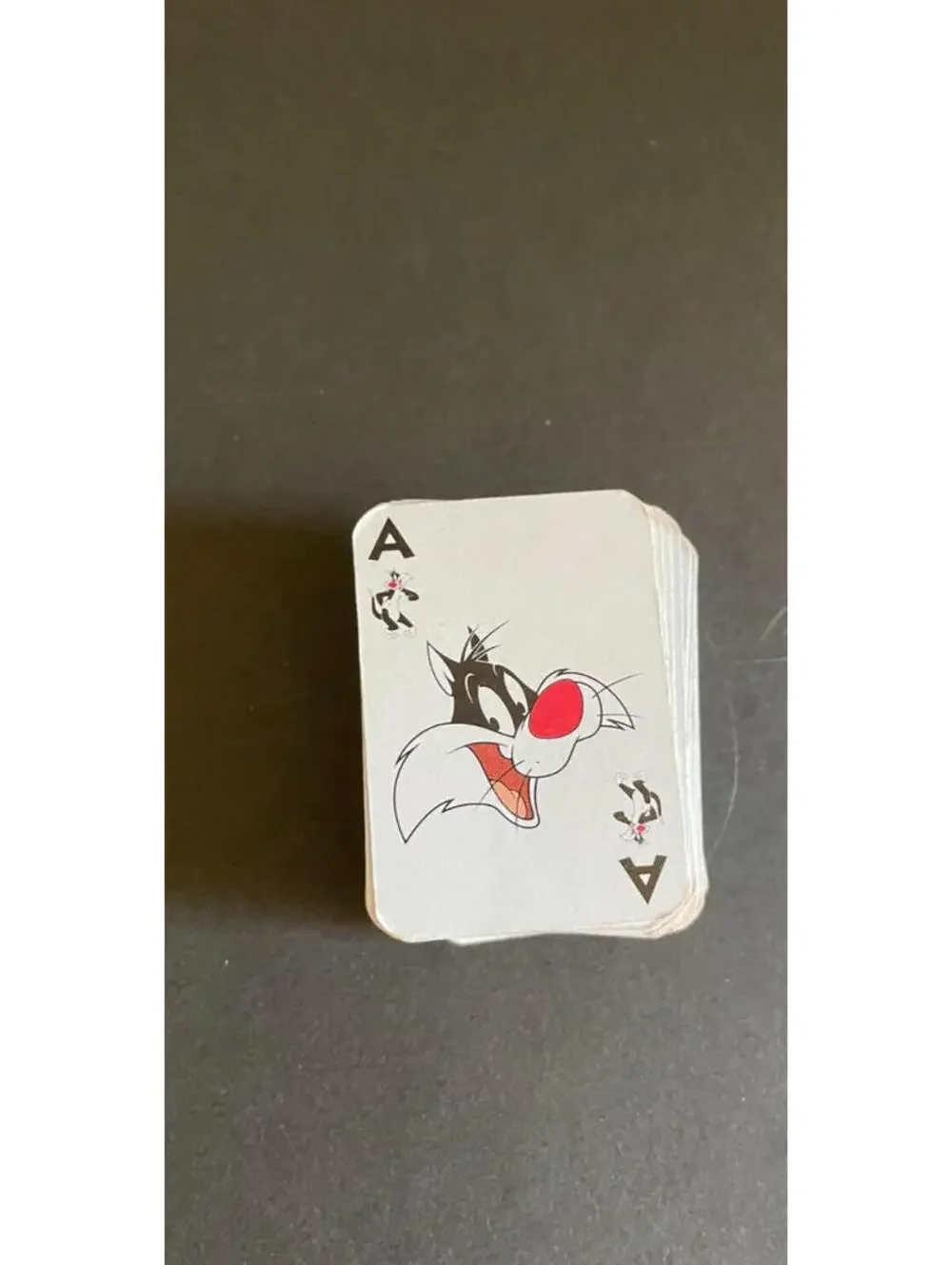 Looney Tunes Sylvester & Tweety Bird Playing Cards Deck Of Cards Keychain